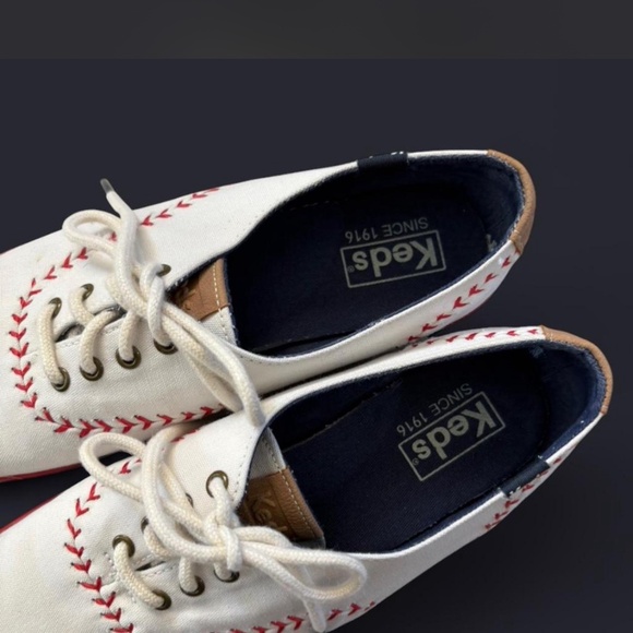 Keds Champion Canvas Baseball Stitching Sneakers size 6.5 - Picture 4 of 8